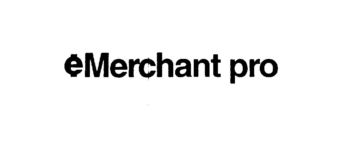 Trademark Logo EMERCHANT PRO
