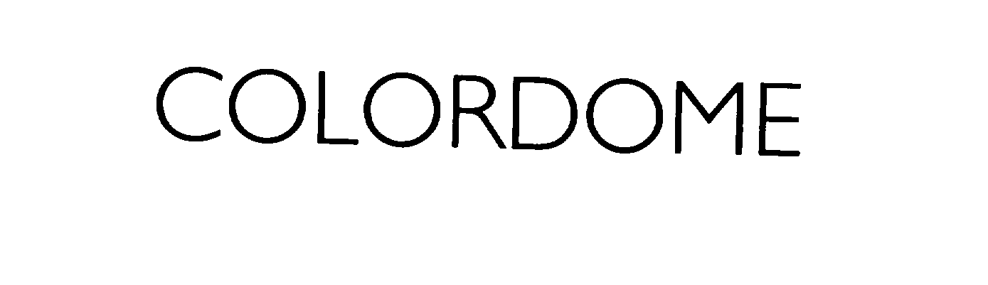 Trademark Logo COLORDOME