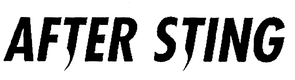Trademark Logo AFTER STING