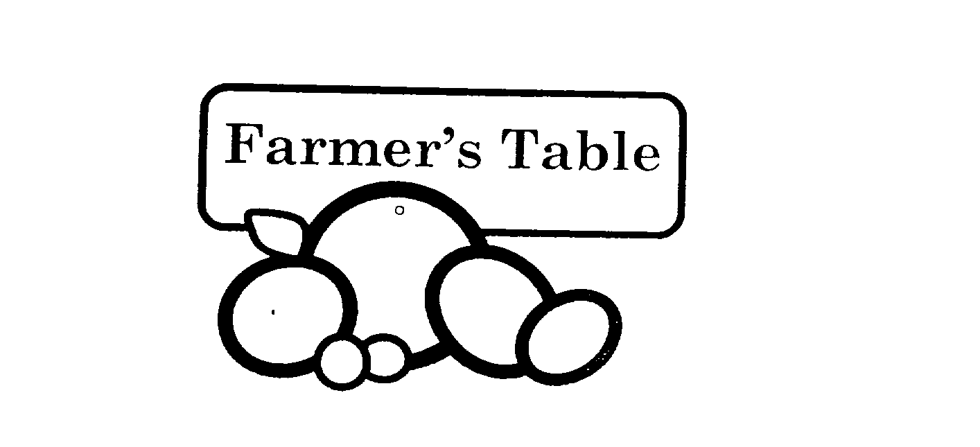 Trademark Logo FARMER'S TABLE