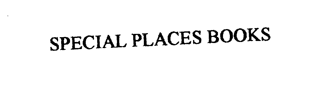  SPECIAL PLACES BOOKS