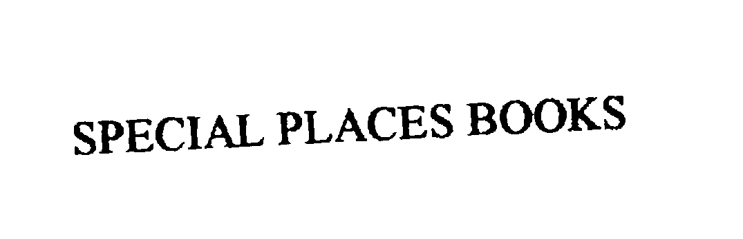  SPECIAL PLACES BOOKS