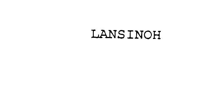 Trademark Logo LANSINOH