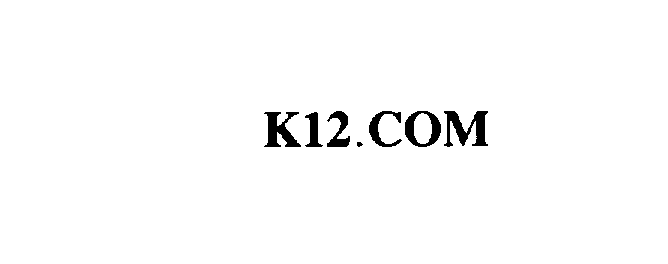 Trademark Logo K12.COM