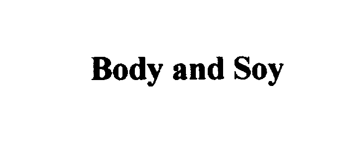  BODY AND SOY