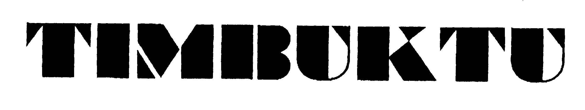 Trademark Logo TIMBUKTU