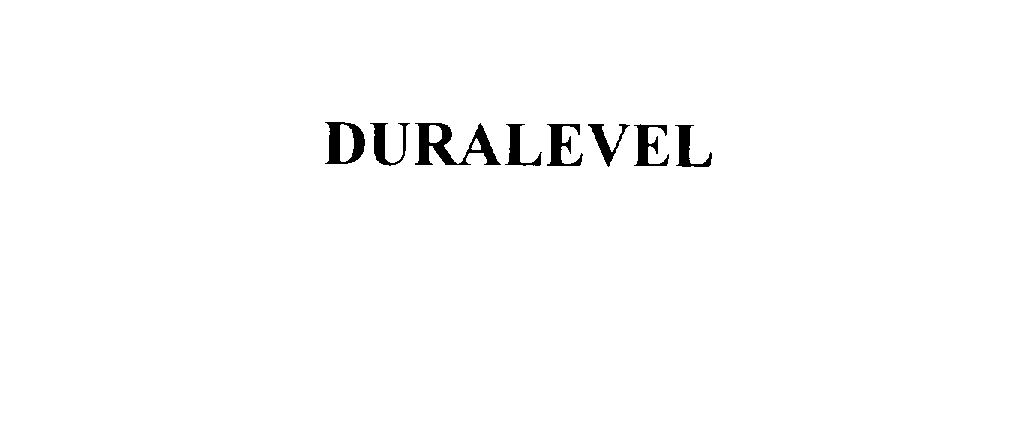 Trademark Logo DURALEVEL