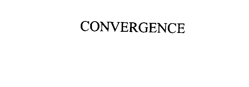 Trademark Logo CONVERGENCE