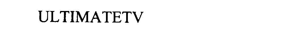 Trademark Logo ULTIMATETV