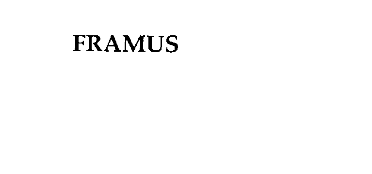 Trademark Logo FRAMUS