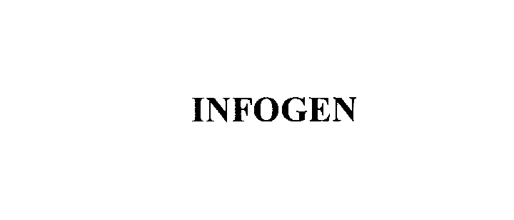 Trademark Logo INFOGEN