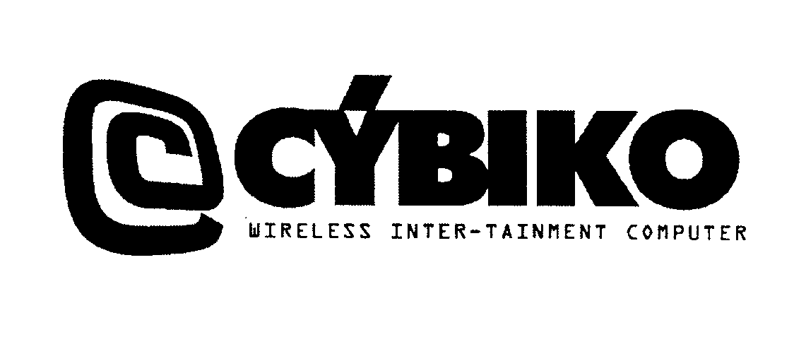 Trademark Logo CYBIKO WIRELESS INTER-TAINMENT COMPUTER