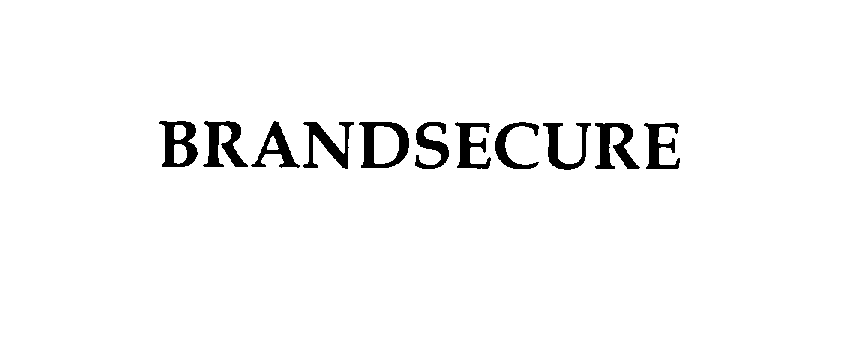 Trademark Logo BRANDSECURE