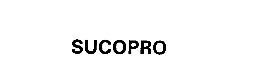 Trademark Logo SUCOPRO