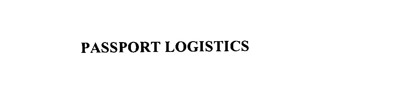 Trademark Logo PASSPORT LOGISTICS