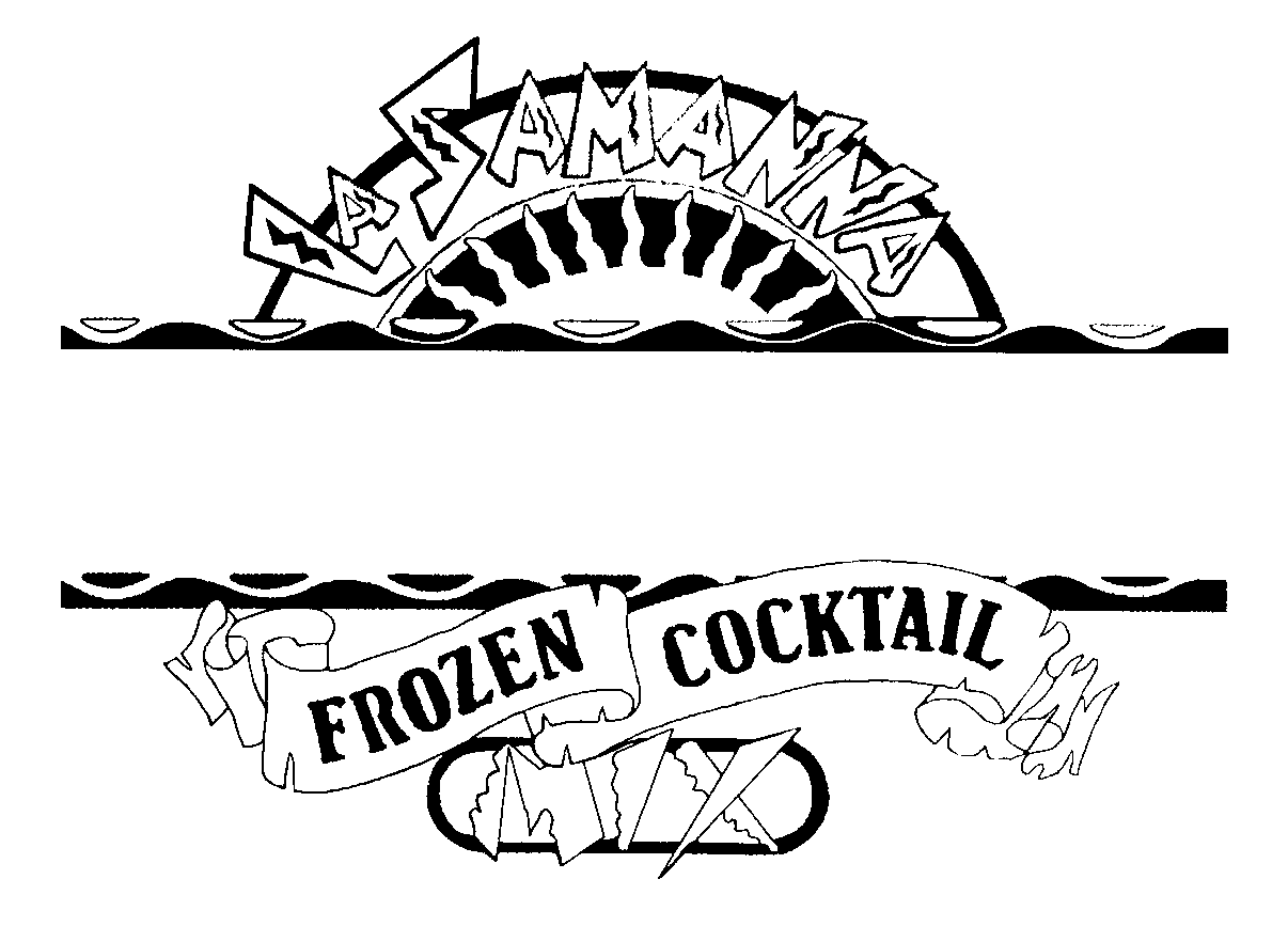 Trademark Logo LA SAMANNA FROZEN COCKTAIL MIX