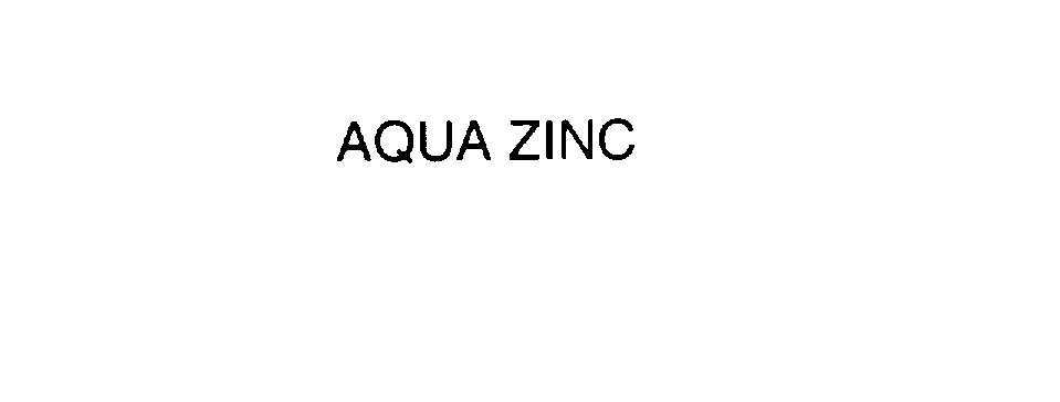  AQUA ZINC