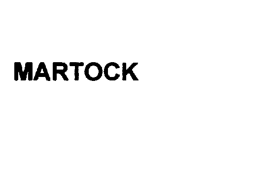 Trademark Logo MARTOCK