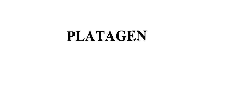 Trademark Logo PLATAGEN
