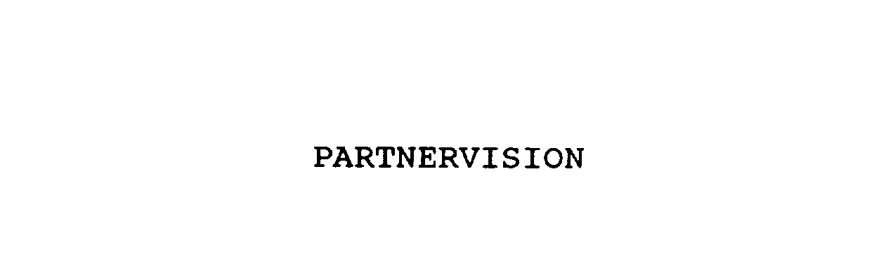 Trademark Logo PARTNERVISION
