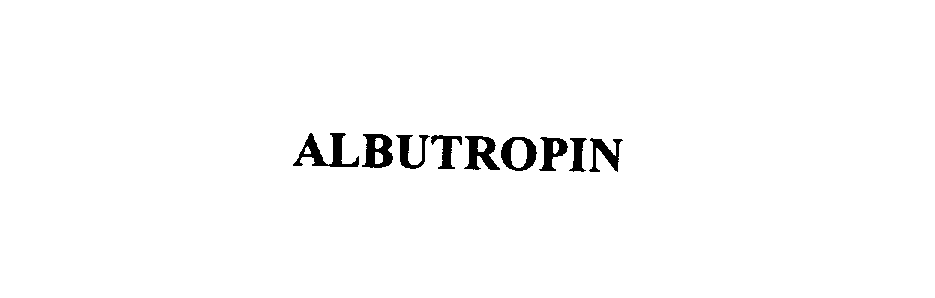 Trademark Logo ALBUTROPIN