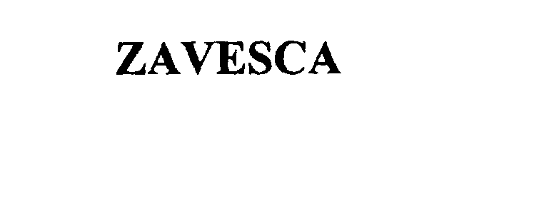 Trademark Logo ZAVESCA