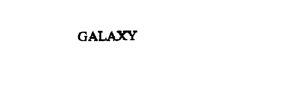  GALAXY