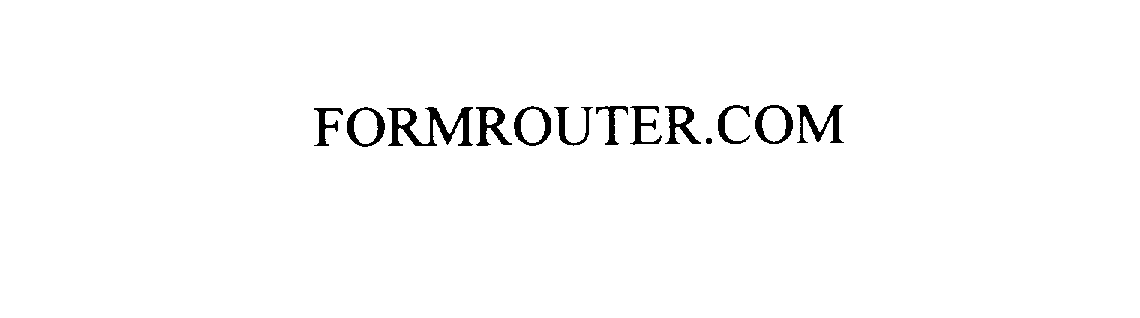  FORMROUTER.COM