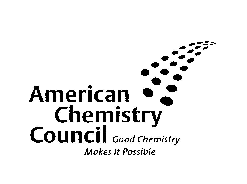  AMERICAN CHEMISTRY COUNCIL GOOD CHEMISTRY MAKES IT POSSIBLE