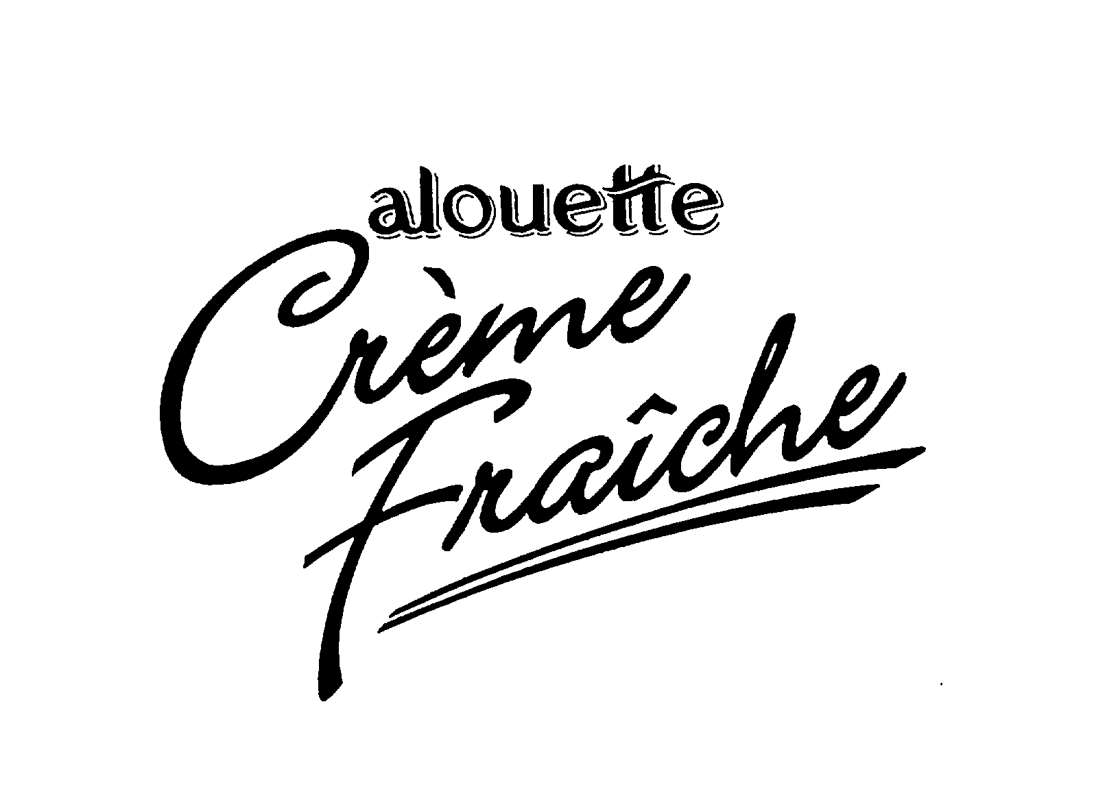  ALOUETTE CREME FRAICHE