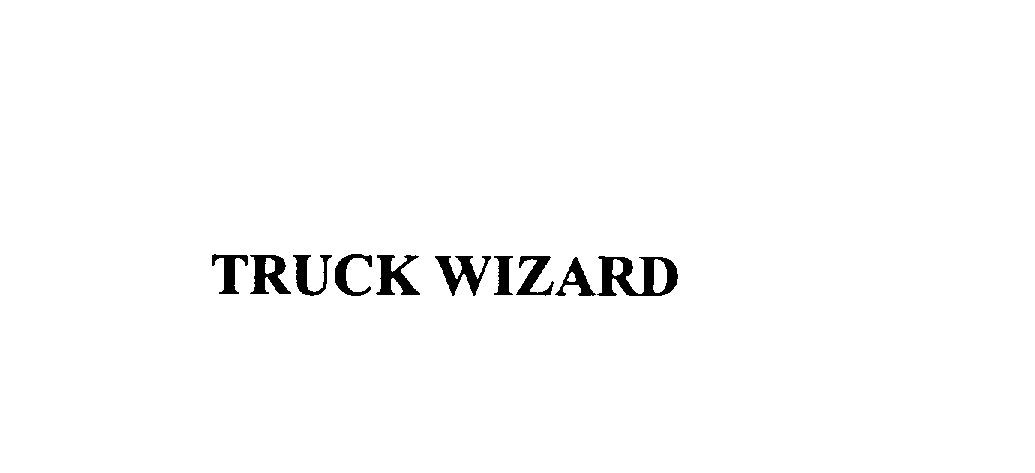 Trademark Logo TRUCK WIZARD