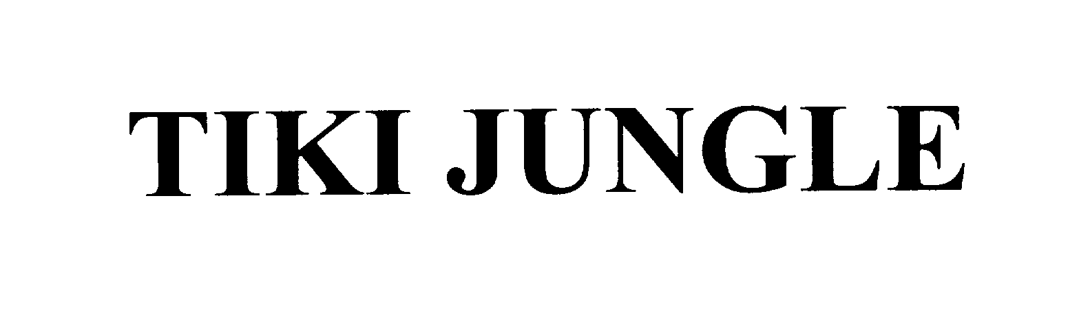 Trademark Logo TIKI JUNGLE