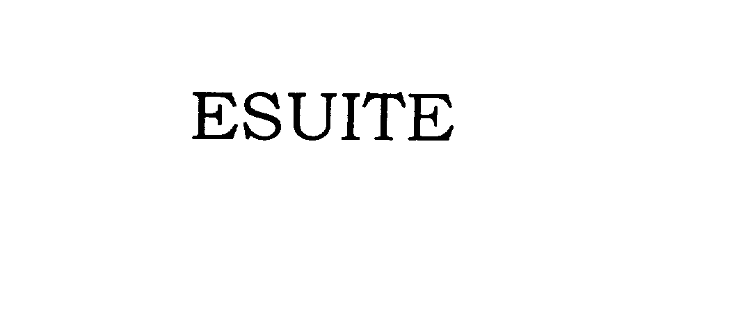 Trademark Logo ESUITE