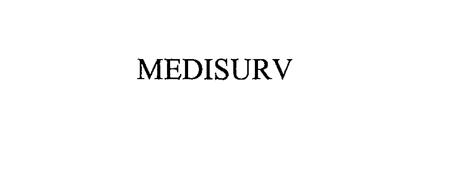 Trademark Logo MEDISURV