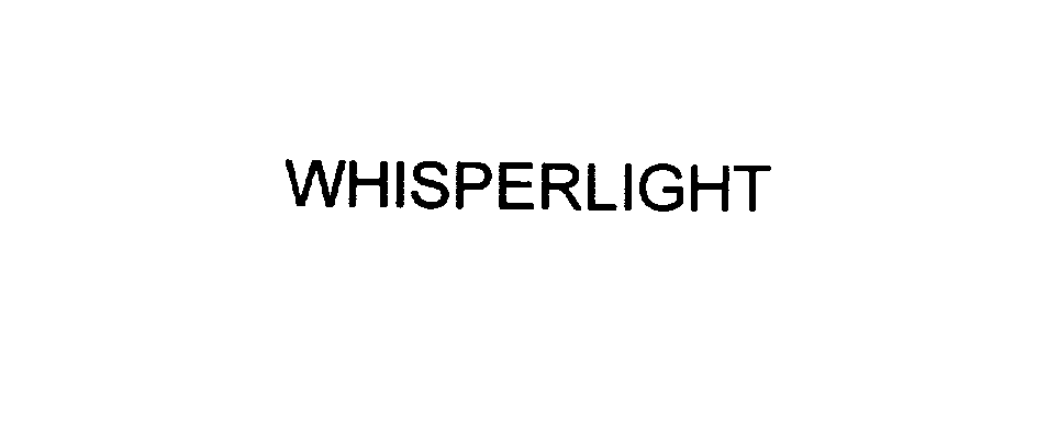 Trademark Logo WHISPERLIGHT