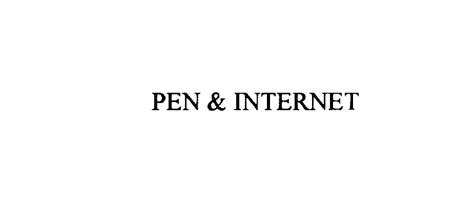  PEN &amp; INTERNET