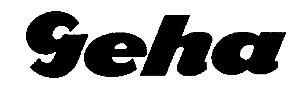 Trademark Logo GEHA