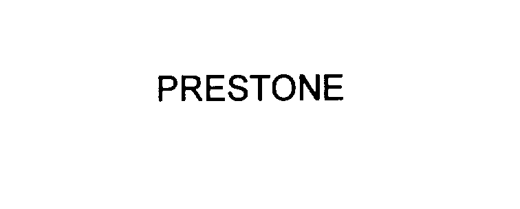 PRESTONE