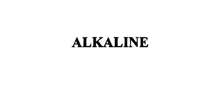  ALKALINE