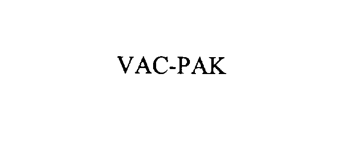 VAC-PAK