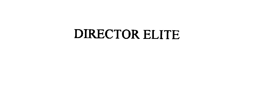 Trademark Logo DIRECTOR ELITE