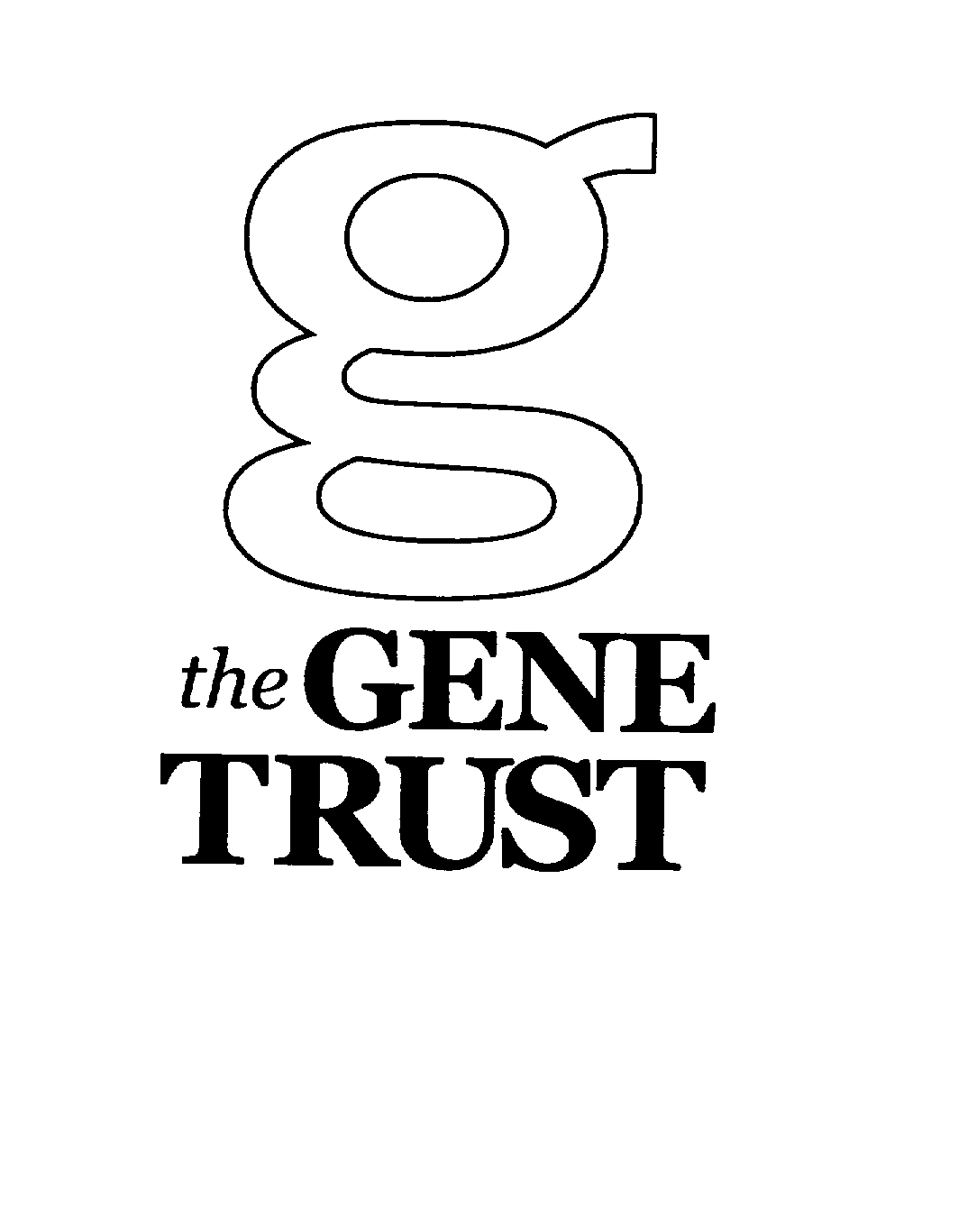 Trademark Logo G THE GENE TRUST