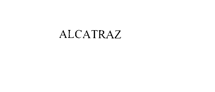 Trademark Logo ALCATRAZ