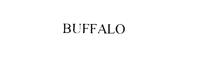 Trademark Logo BUFFALO