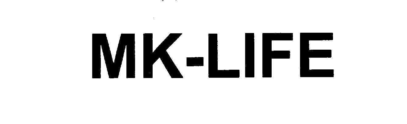 Trademark Logo MK-LIFE