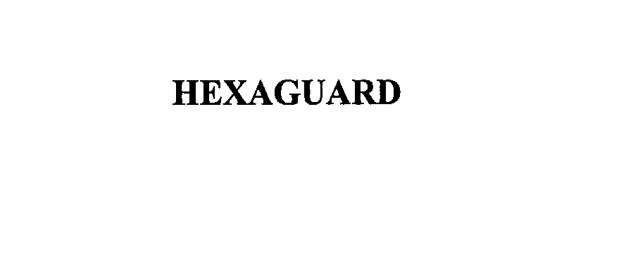 Trademark Logo HEXAGUARD
