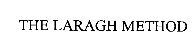  THE LARAGH METHOD