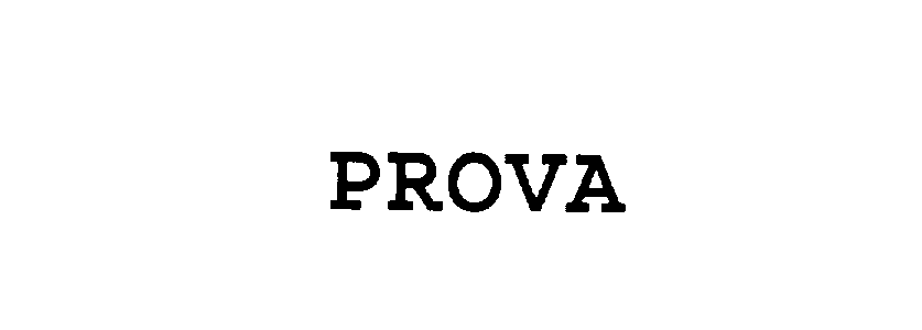 PROVA