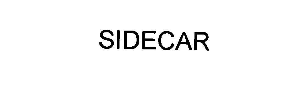 Trademark Logo SIDECAR