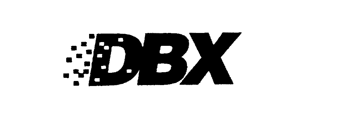 Trademark Logo DBX